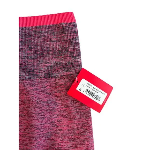 SPANX SEAMLESS SCULPT LEGGING SPACEDYE CORAL PUNCH NWT SIZE SMALL - Picture 3 of 6